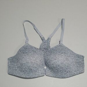 Soma Heathered Gray Wirefree Racerback Bra